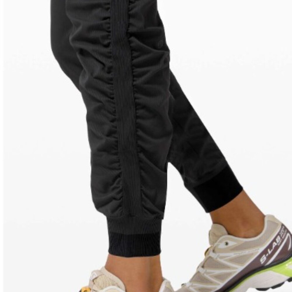 Lululemon Beyond the Studio Jogger in Black Color Size 8 - Picture 2 of 16